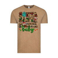 Vintage Coffee santa santa santa baby Vintage Tee - FaDigitalArtStudio