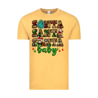 Vintage Mustard santa santa santa baby Vintage Tee - FaDigitalArtStudio