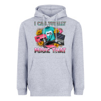 Heather Grey i can totally make that Heavyweight Hoodie - RanaPortraitStore