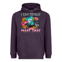 Plum i can totally make that Heavyweight Hoodie - RanaPortraitStore