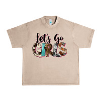 French Oak Let's Go Girls Urban Heavy Tee - FaDigitalArtStudio