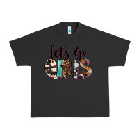 Pigment Black Let's Go Girls Urban Heavy Tee - FaDigitalArtStudio