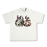 Pistachio Let's Go Girls Urban Heavy Tee - FaDigitalArtStudio