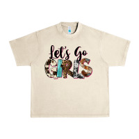 Sandshell Let's Go Girls Urban Heavy Tee - FaDigitalArtStudio
