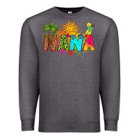 Charcoal Heather summer nana Premium Sweatshirt - RanaPortraitStore