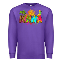 Purple summer nana Premium Sweatshirt - RanaPortraitStore