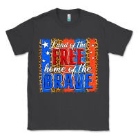 Smoke land of the free th of july brushstroke Classic Tee - Jasminsmagicworld