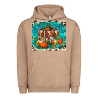 Pigment Burro fall longhorn cows Urban Hoodie - RanaPortraitStore