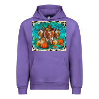 Tulip fall longhorn cows Urban Hoodie - RanaPortraitStore
