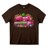 Chocolate Brown Valentine's Day tacos truck Mexico Heavy Core Tee - HowdyJamesFarm