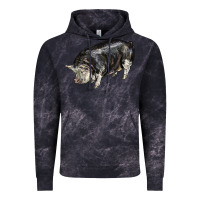 Cloud Black poland china pig Vintage Hoodie - LillyAllenDesigns