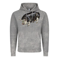 Cloud Rock poland china pig Vintage Hoodie - LillyAllenDesigns