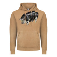 Vintage Camel poland china pig Vintage Hoodie - LillyAllenDesigns
