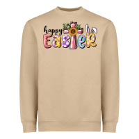 Mushroom Happy Easter With Cross Heavyweight Sweatshirt - RanaPortraitStore