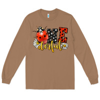 Toasted Coconut onederful wonderful ladybug Long Sleeve Tee - LillyAllenDesigns