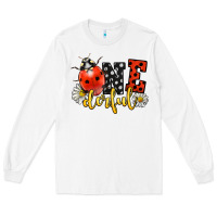 White onederful wonderful ladybug Long Sleeve Tee - LillyAllenDesigns