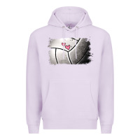 Lilac volleyball brushstroke Premium Hoodie - Jasminsmagicworld