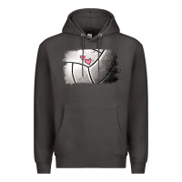 Smoke volleyball brushstroke Premium Hoodie - Jasminsmagicworld