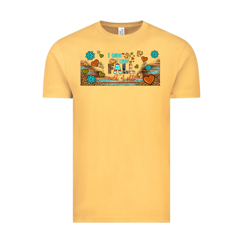 I Think I Love Fall Most Of All Libbey Glass Vintage Tee by BundleAndBundleShop | Teevron