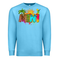 Ocean Blue summer mini Premium Sweatshirt - RanaPortraitStore
