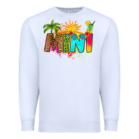 White summer mini Premium Sweatshirt - RanaPortraitStore