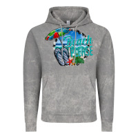 Cloud Rock beach please Vintage Hoodie - CowhideDigitalArt