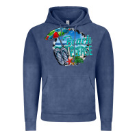 Vintage Denim beach please Vintage Hoodie - CowhideDigitalArt