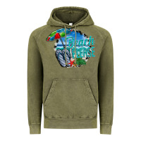 Vintage Olive beach please Vintage Hoodie - CowhideDigitalArt