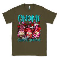 Army Green gnome sweet gnomes olivia Classic Tee - OliviaCreatesArt