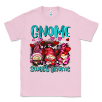 Bubblegum Pink gnome sweet gnomes olivia Classic Tee - OliviaCreatesArt