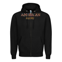 Black American mom Zipper Hoodie - JahusDesignShop