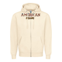 Sandshell American mom Zipper Hoodie - JahusDesignShop
