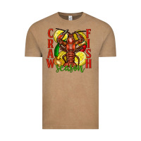 Vintage Coffee crawfish season Vintage Tee - FaDigitalArtStudio