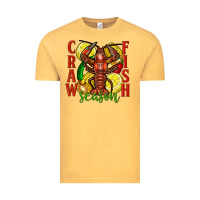 Vintage Mustard crawfish season Vintage Tee - FaDigitalArtStudio