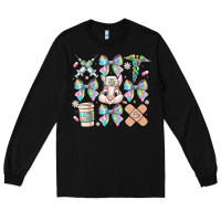 Black easter bow Long Sleeve Tee - CowhideDigitalArt