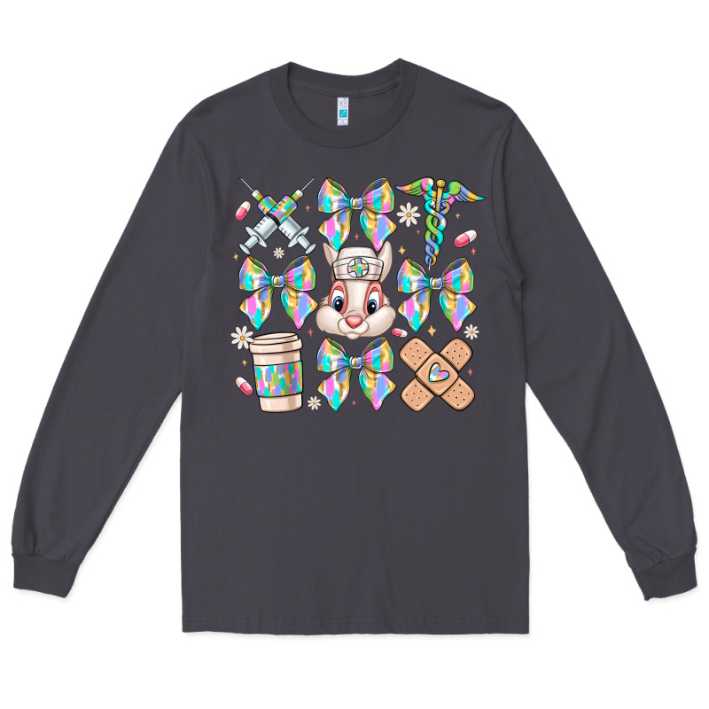 Easter Bow Long Sleeve Tee by CowhideDigitalArt | Teevron