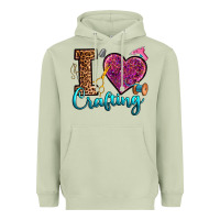 Matcha i love crafting Heavyweight Hoodie - RanaPortraitStore