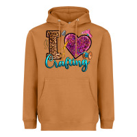 Meerkat i love crafting Heavyweight Hoodie - RanaPortraitStore