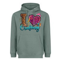 Sage i love crafting Heavyweight Hoodie - RanaPortraitStore