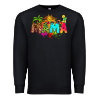 Black summer mama Premium Sweatshirt - RanaPortraitStore