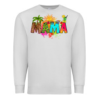 Dove Grey summer mama Premium Sweatshirt - RanaPortraitStore