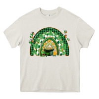 Cream St. Patrick's rainbow Heavy Core Tee - CowGirlArtShop