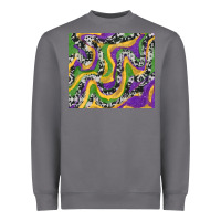 Storm mardi gras cowhide Heavyweight Sweatshirt - RanaPortraitStore