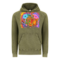 Vintage Olive Be Salty Vintage Hoodie - CowhideDigitalArt