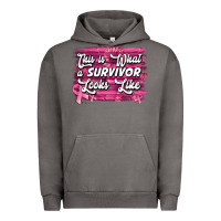 Pigment Tornado this is what a survivor looks like breast cancer awareness Urban Hoodie - Jasminsmagicworld