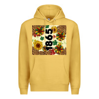 Antique Gold juneteenth 1865 sunflowers Premium Hoodie - Artiststas