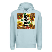 Blue Mist juneteenth 1865 sunflowers Premium Hoodie - Artiststas