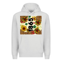 Dove Grey juneteenth 1865 sunflowers Premium Hoodie - Artiststas