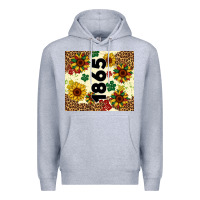 Heather Grey juneteenth 1865 sunflowers Premium Hoodie - Artiststas