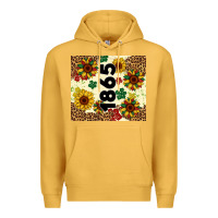Mustard juneteenth 1865 sunflowers Premium Hoodie - Artiststas